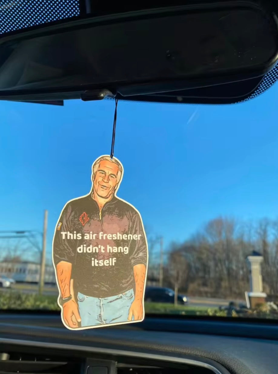 This Air Freshener Didn't Hang Itself