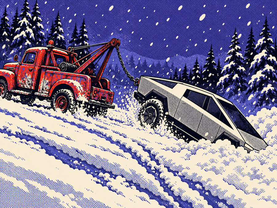 CyberStuck: meet the snowbank