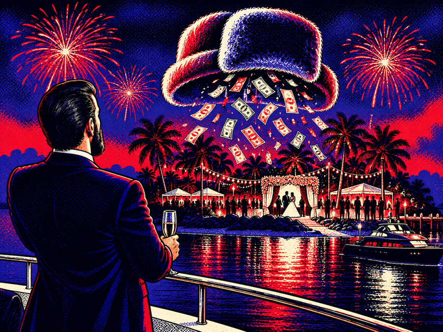 A Putin-linked oligarch bankrolled part of Don Jr.’s island wedding