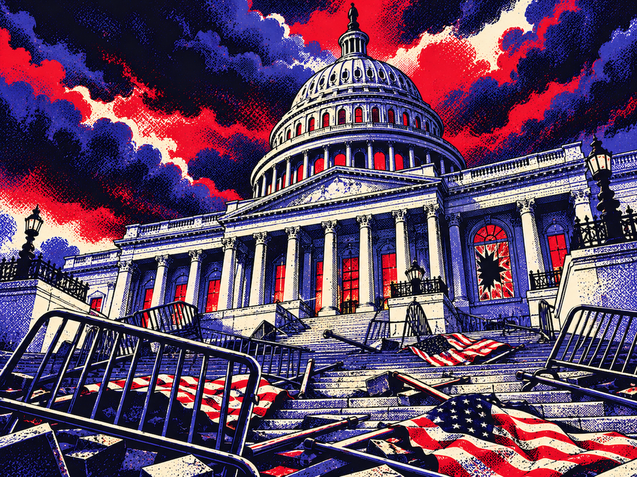 The Capitol is stormed