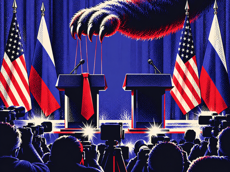 Sides with Putin over U.S. intelligence